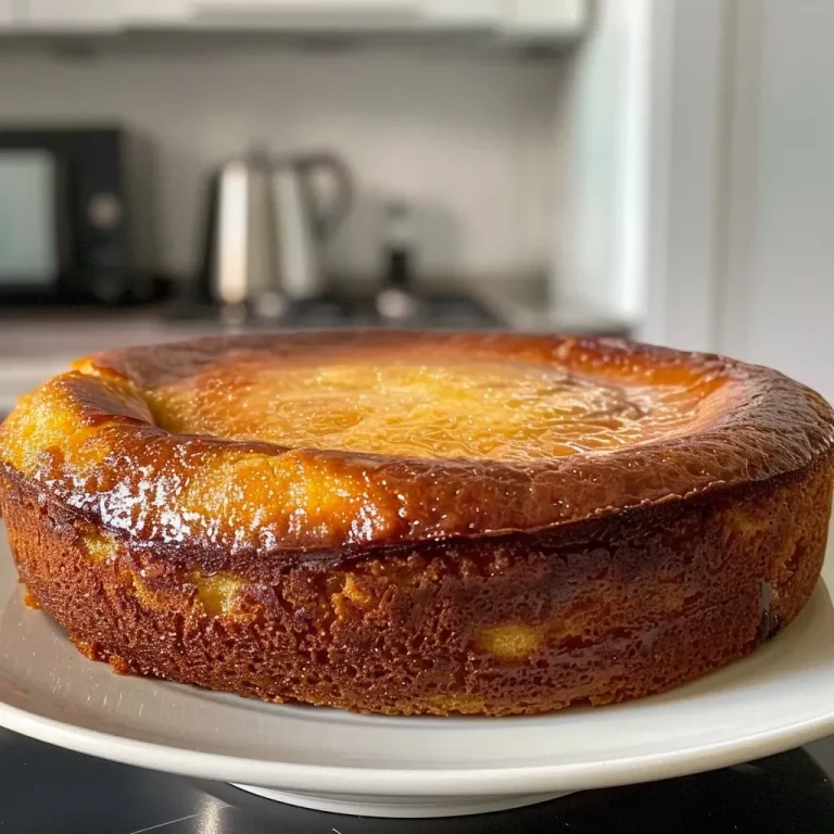 Close-up side view of a slice of moist pumpkin cake on a plate.