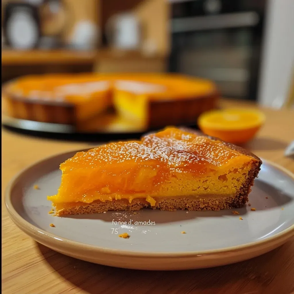 Side view of a delicious pumpkin cake showcasing a fluffy texture and creamy frosting.