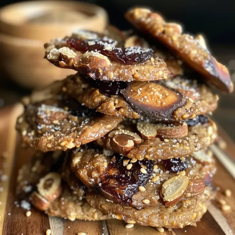 Close-up view of a golden brown cookies aux figues, showcasing fig pieces and a crumbly texture.