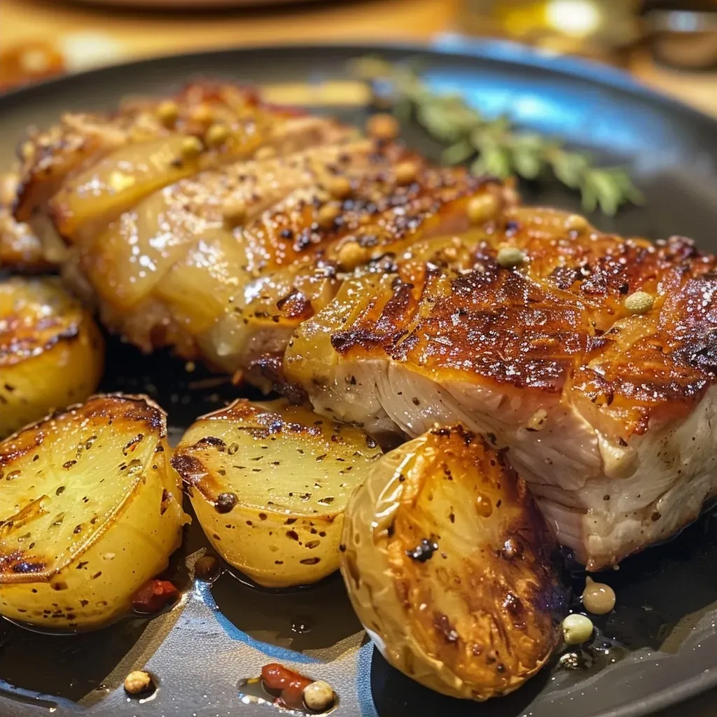 Juicy poireaux from an air fryer, showcasing a golden-brown exterior.